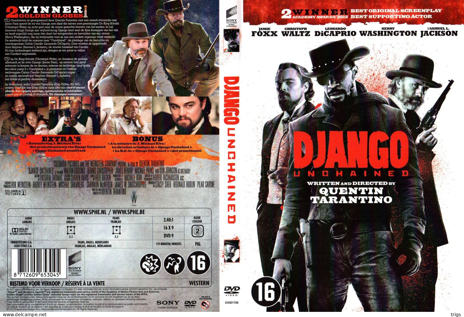DVD - Django Unchained - Oeste/Vaqueros