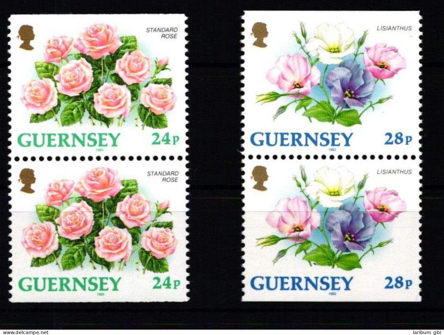 Guernsey 604, 605 Du/Do Postfrisch Paare #KH863 - Guernesey