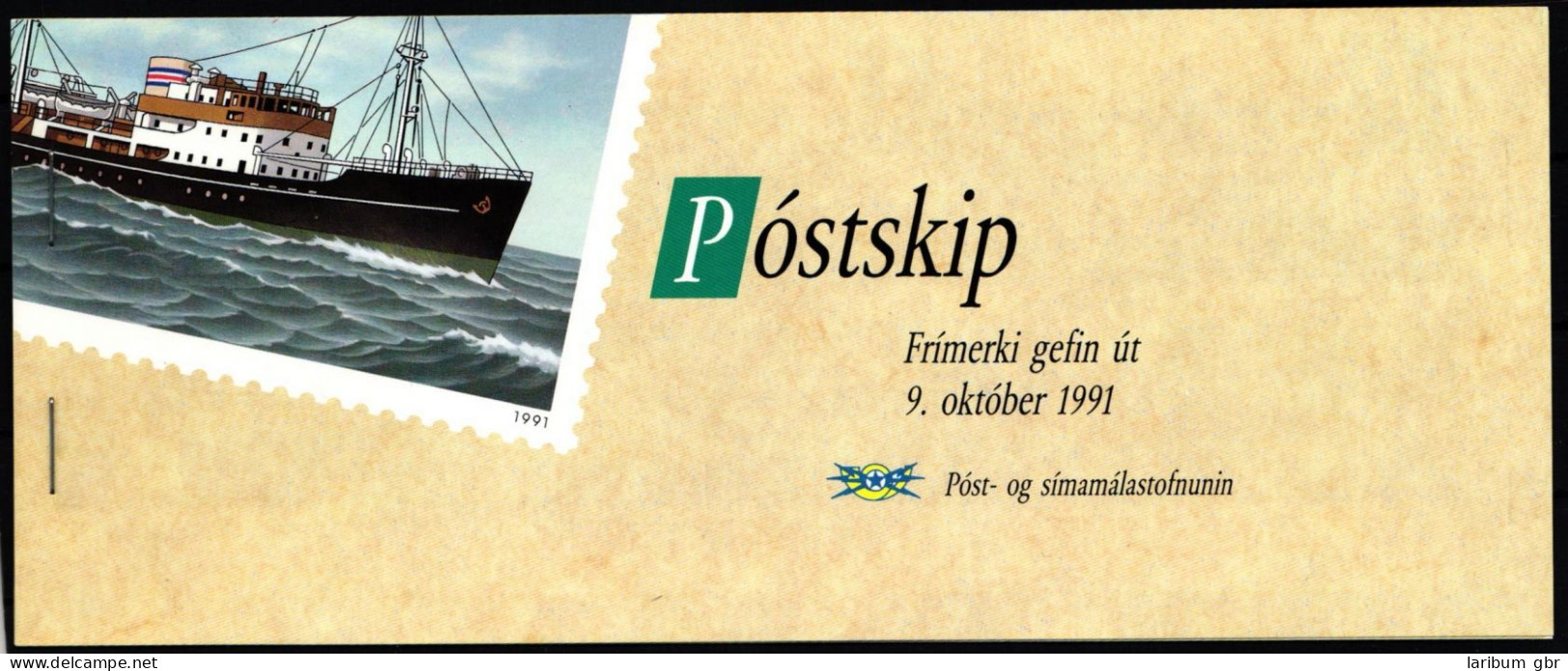 Island MH 4 Postfrisch Markenheftchen #KH829 - Otros & Sin Clasificación