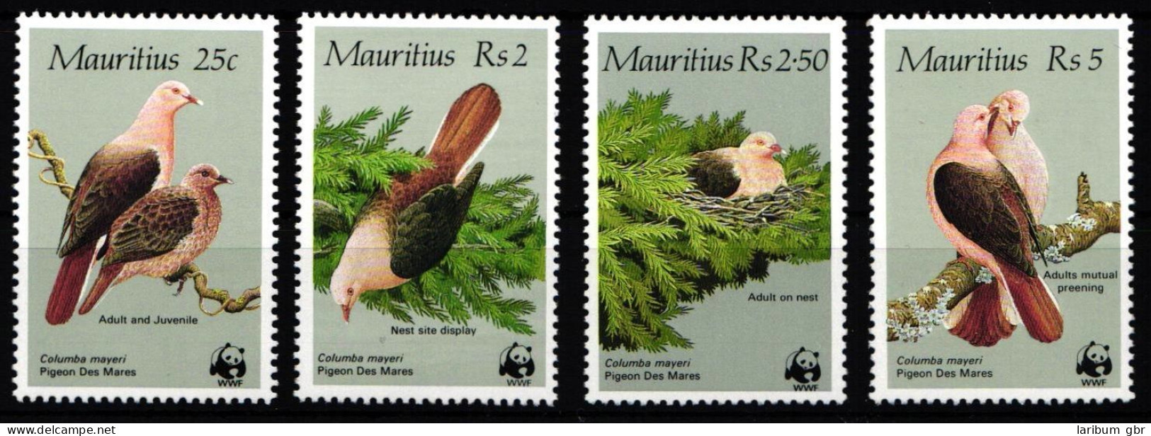 Mauritius 609-6012 Postfrisch Vögel #JW242 - Mauritius (1968-...)