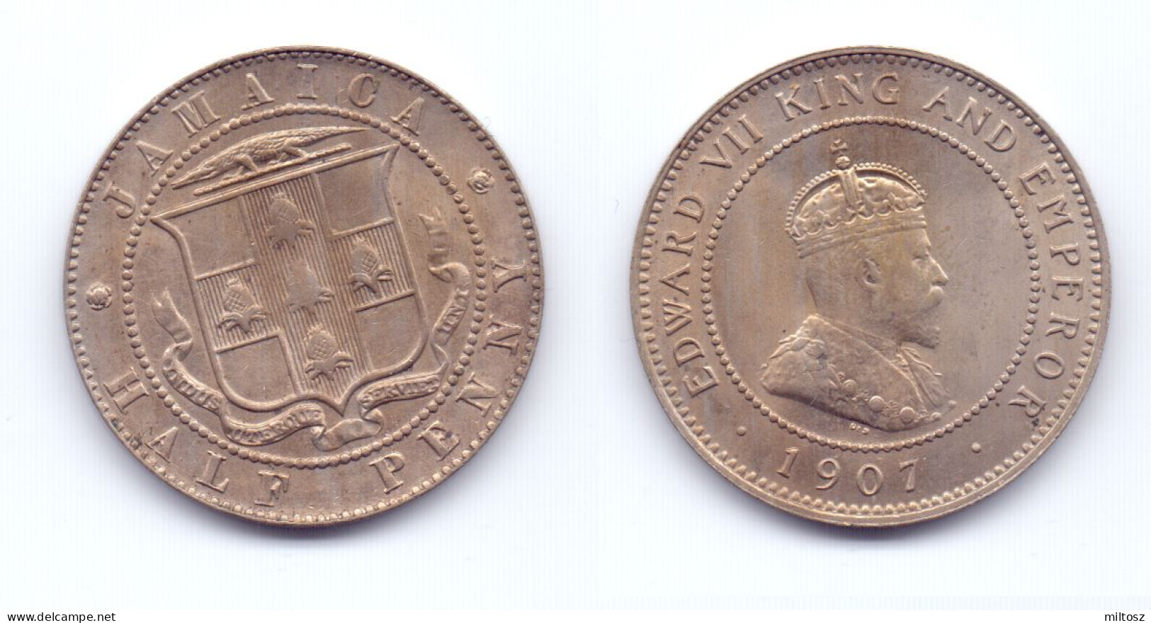 Jamaica 1/2 Penny 1907 - Jamaique