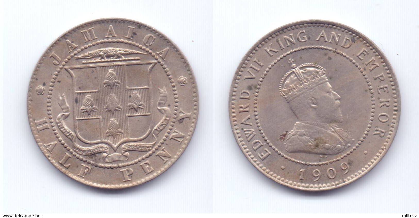 Jamaica 1/2 Penny 1909 - Jamaique