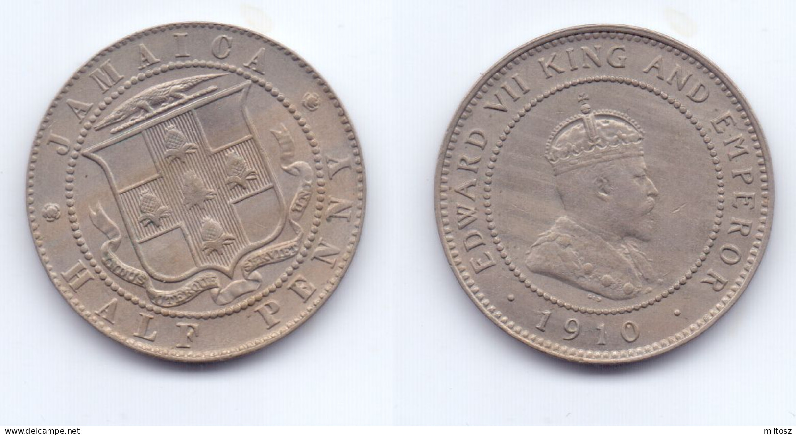 Jamaica 1/2 Penny 1910 - Giamaica