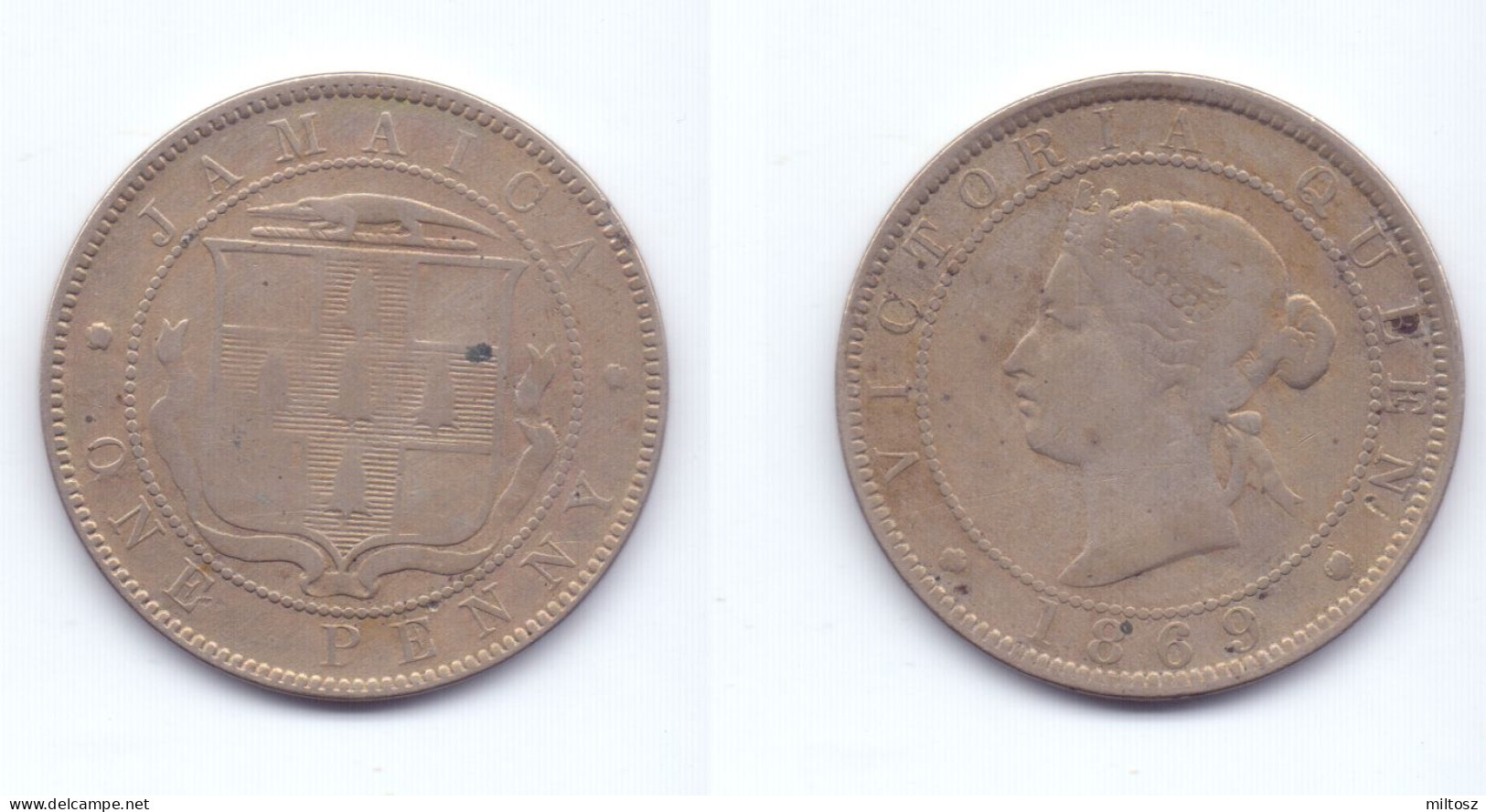 Jamaica 1 Penny 1869 - Giamaica