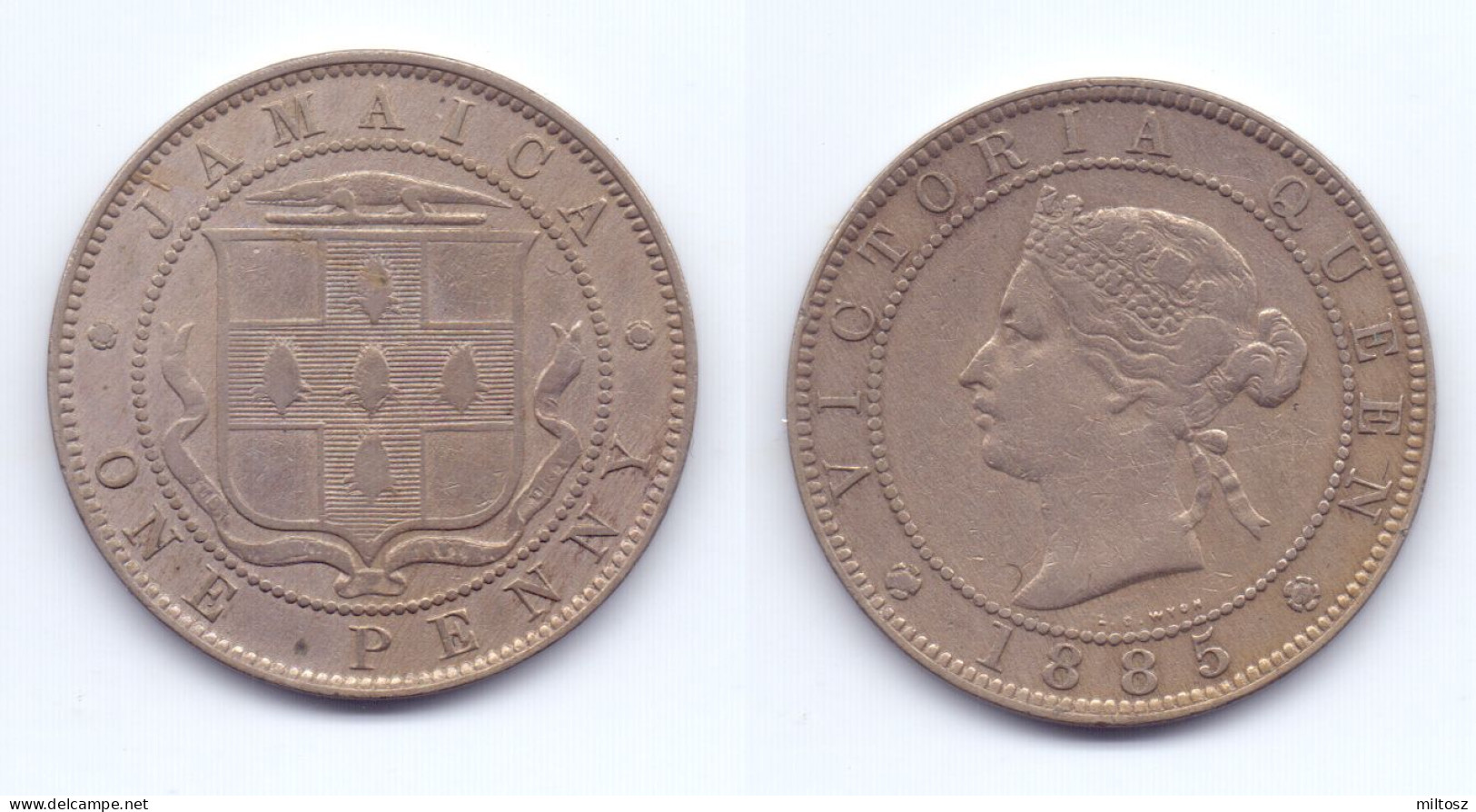 Jamaica 1 Penny 1885 - Giamaica