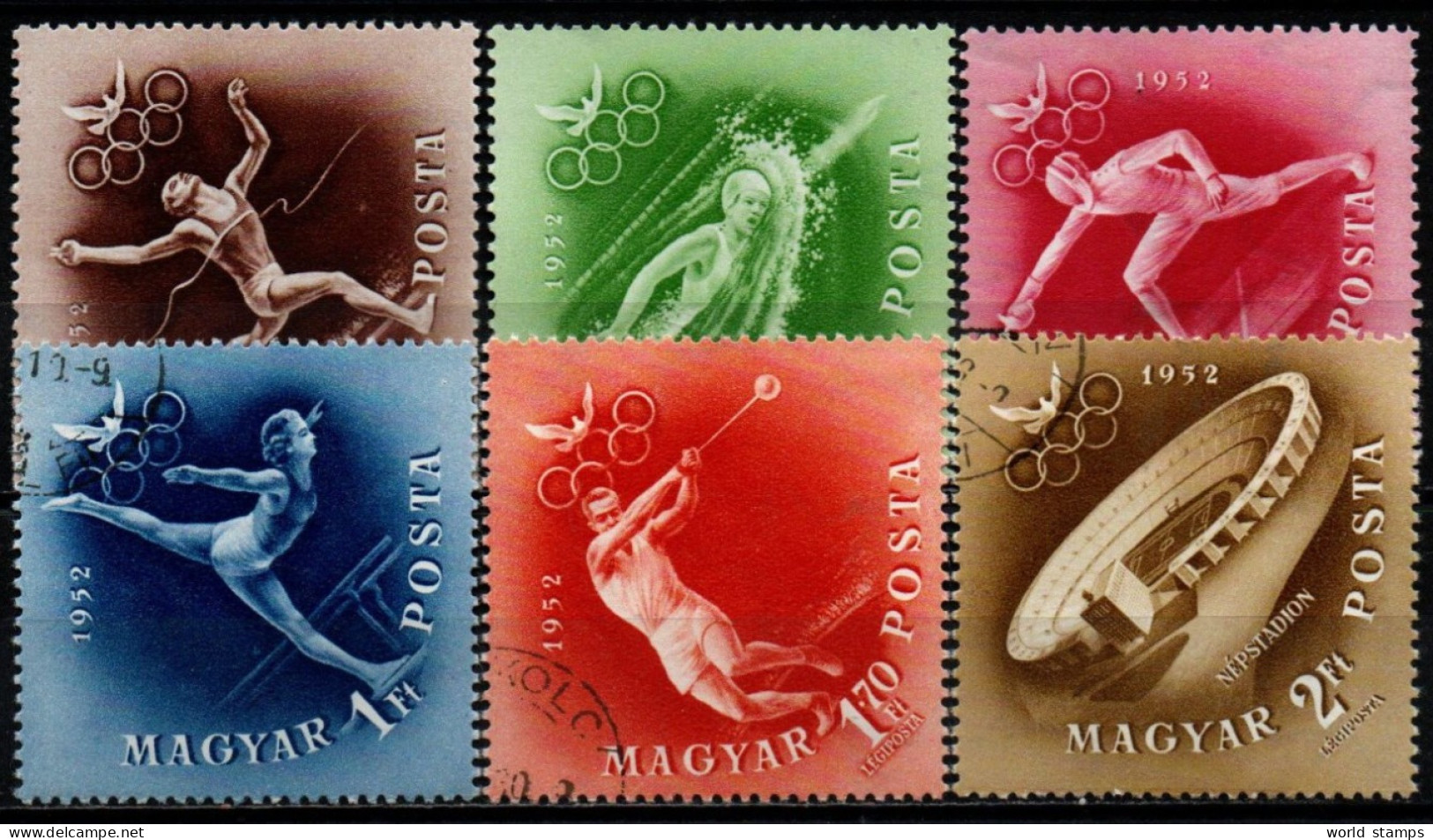 HONGRIE 1952 O - Used Stamps