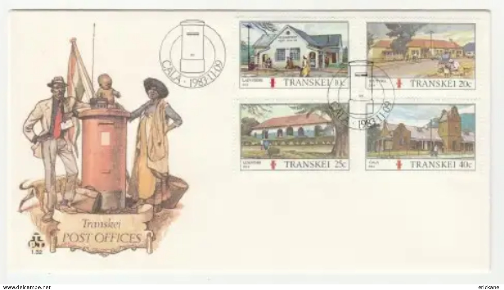 1983 Transkei Post Offices FDC 1.32 - Transkei