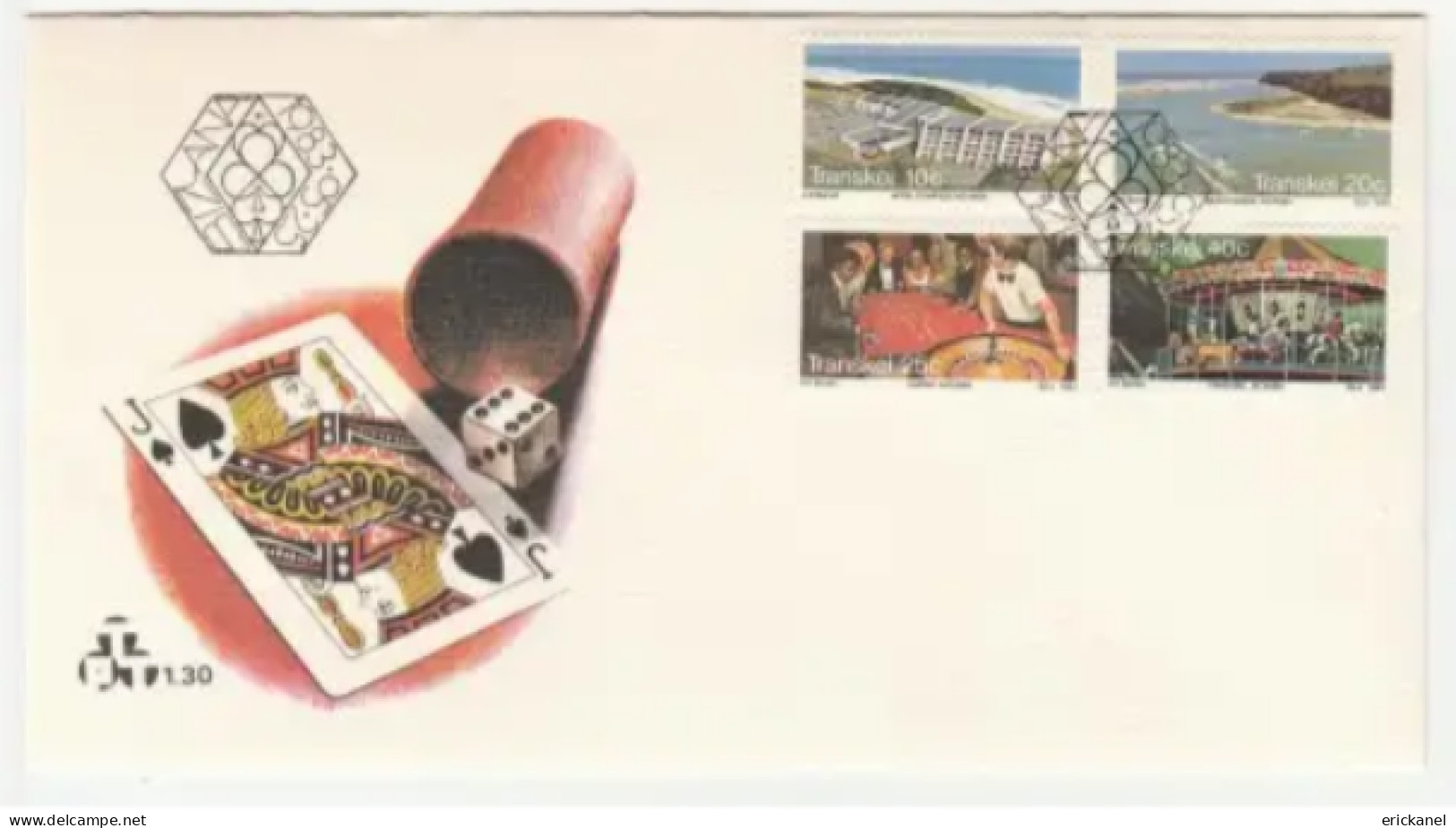 1983 Transkei The Wild Coast Holiday Complex, Mzamba FDC 1.30 - Transkei