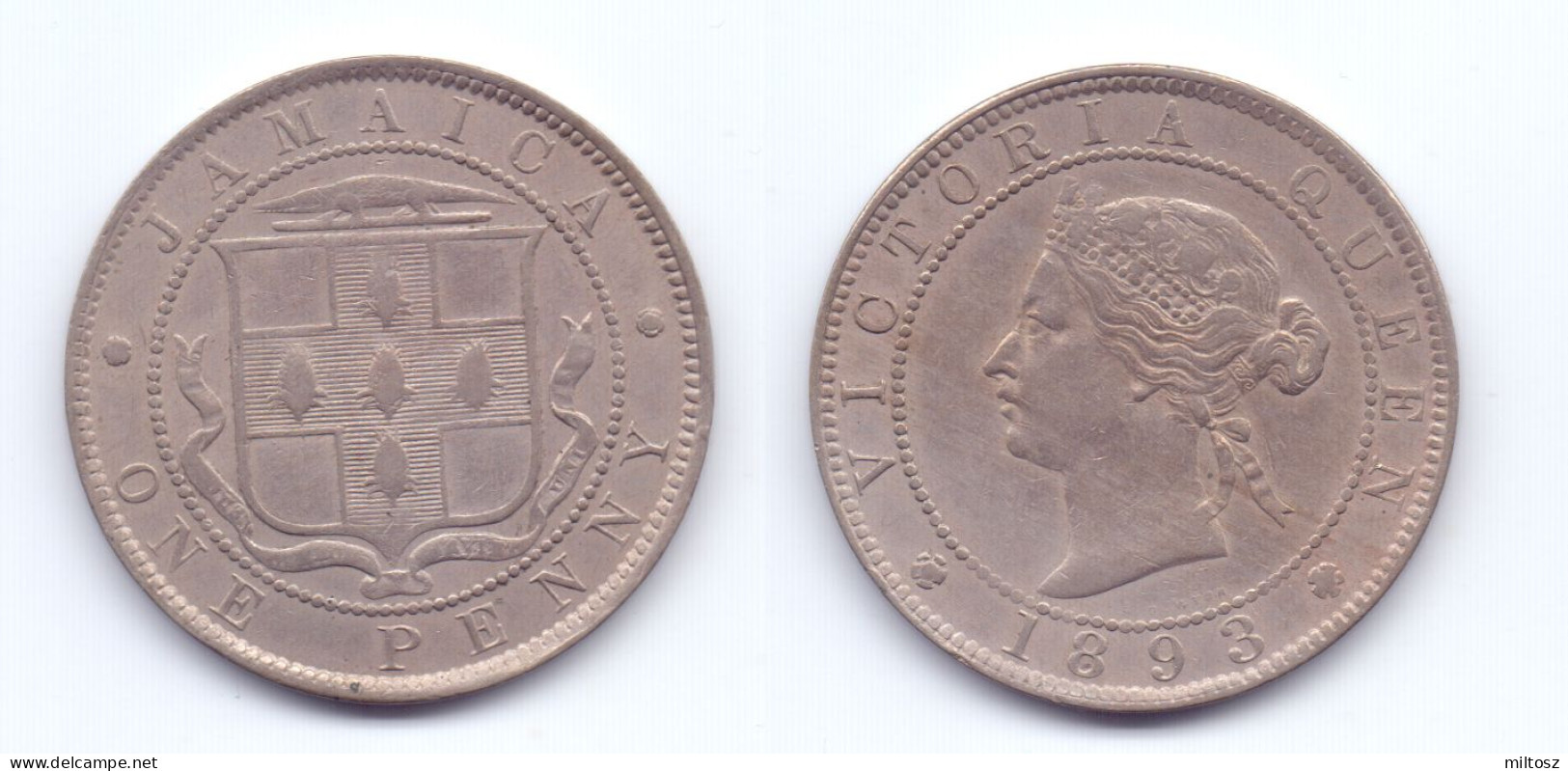 Jamaica 1 Penny 1893 - Jamaica