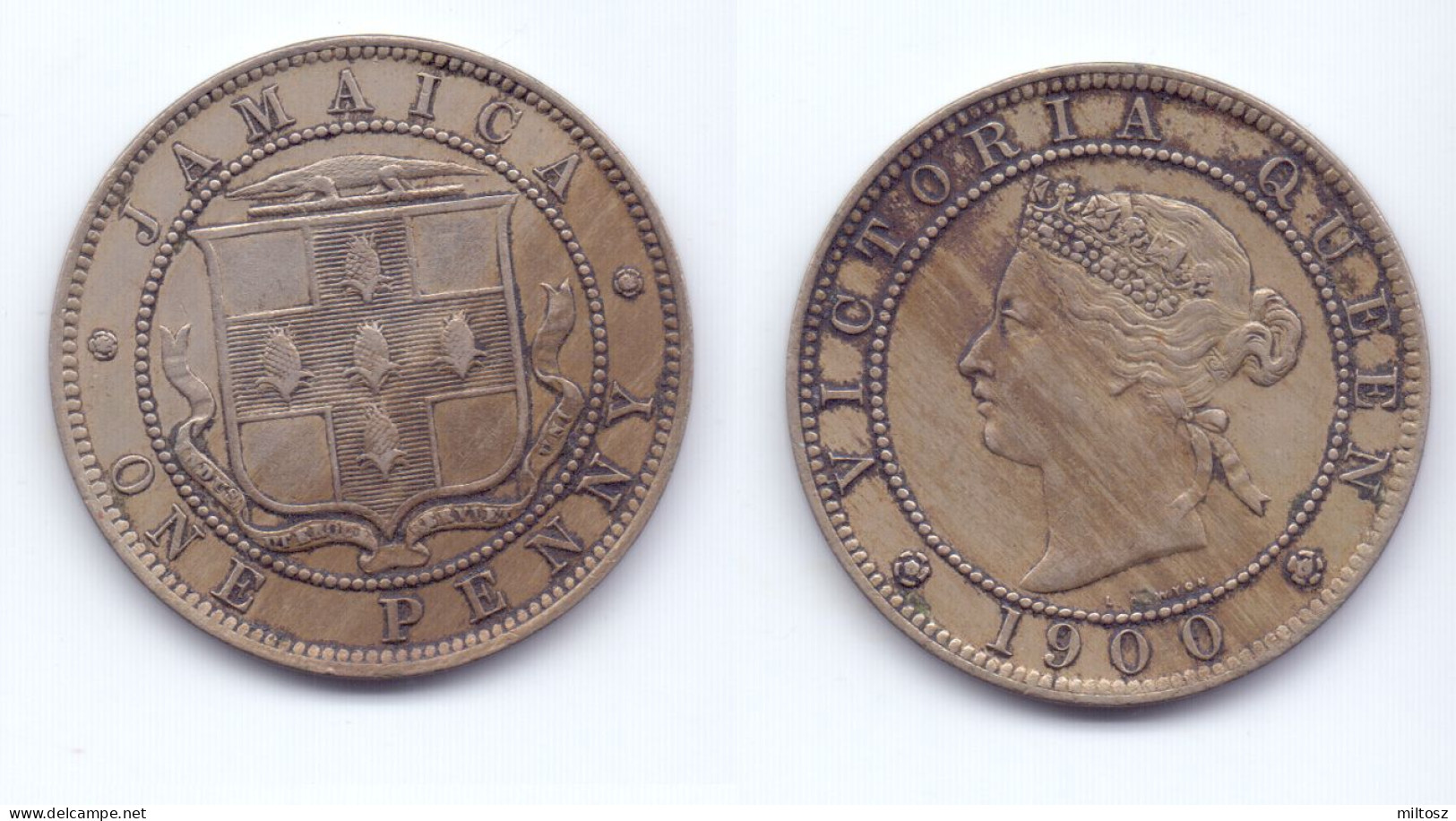 Jamaica 1 Penny 1900 - Giamaica