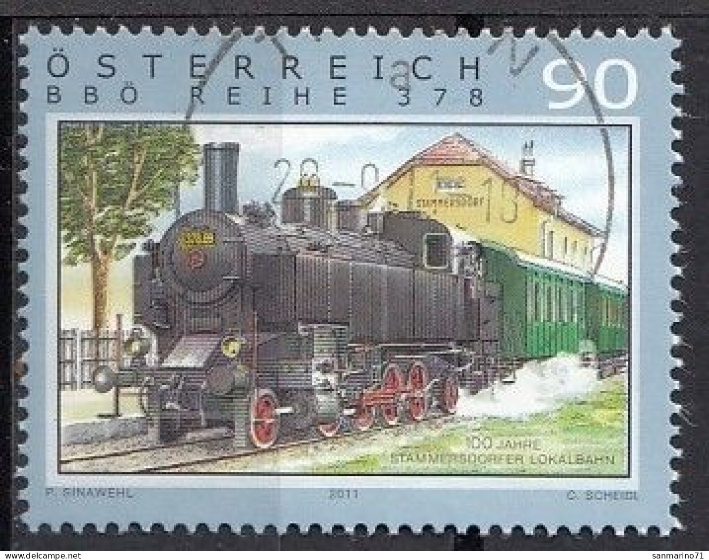 AUSTRIA 2947,used - Treinen