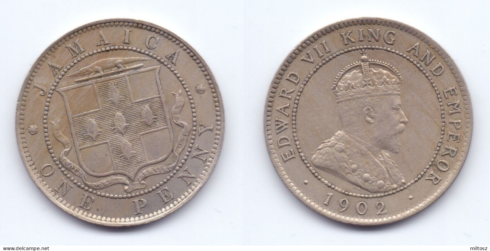 Jamaica 1 Penny 1902 - Giamaica