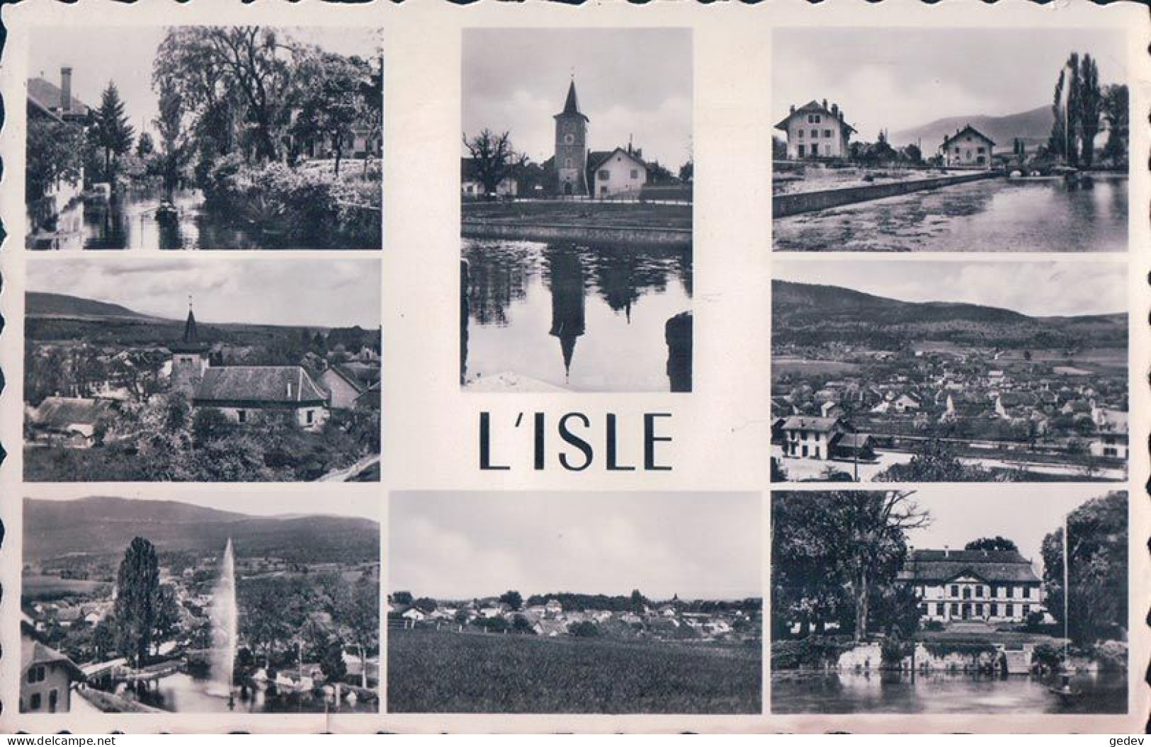 L'Isle VD, 8 Vues (7289) - L'Isle