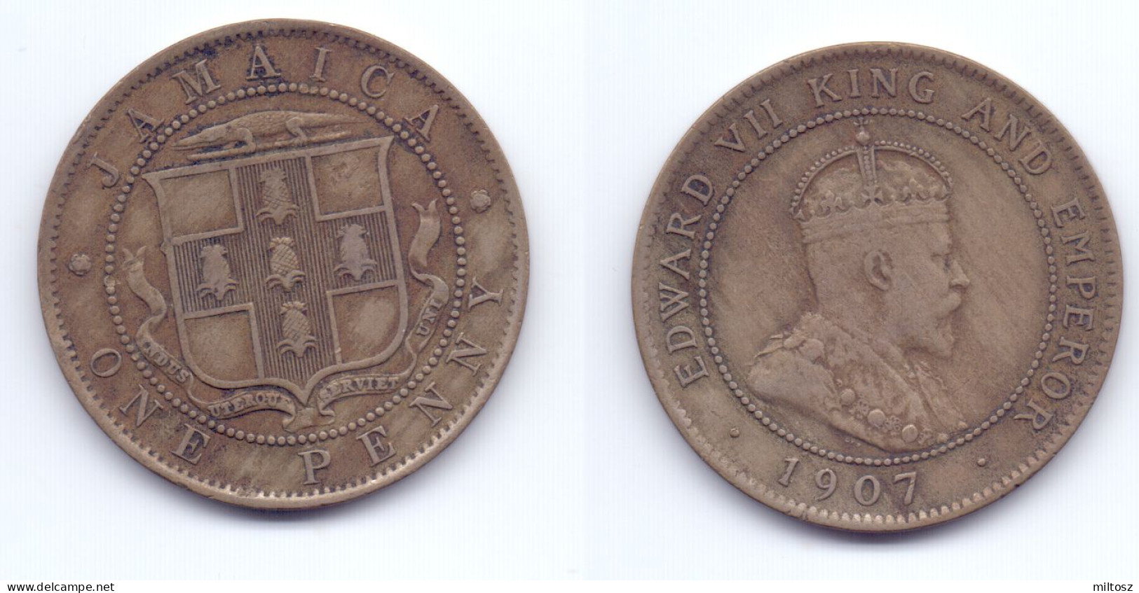 Jamaica 1 Penny 1907 - Jamaique