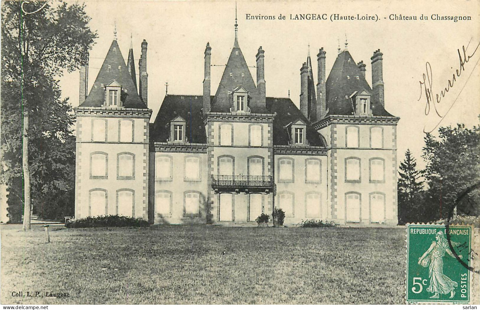 43 , LANGEAC , Chateau De Chassagnon , * 523 77 - Langeac