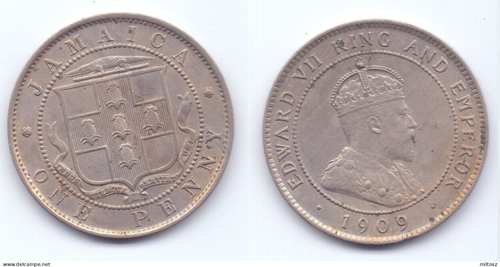 Jamaica 1 Penny 1909 - Jamaique