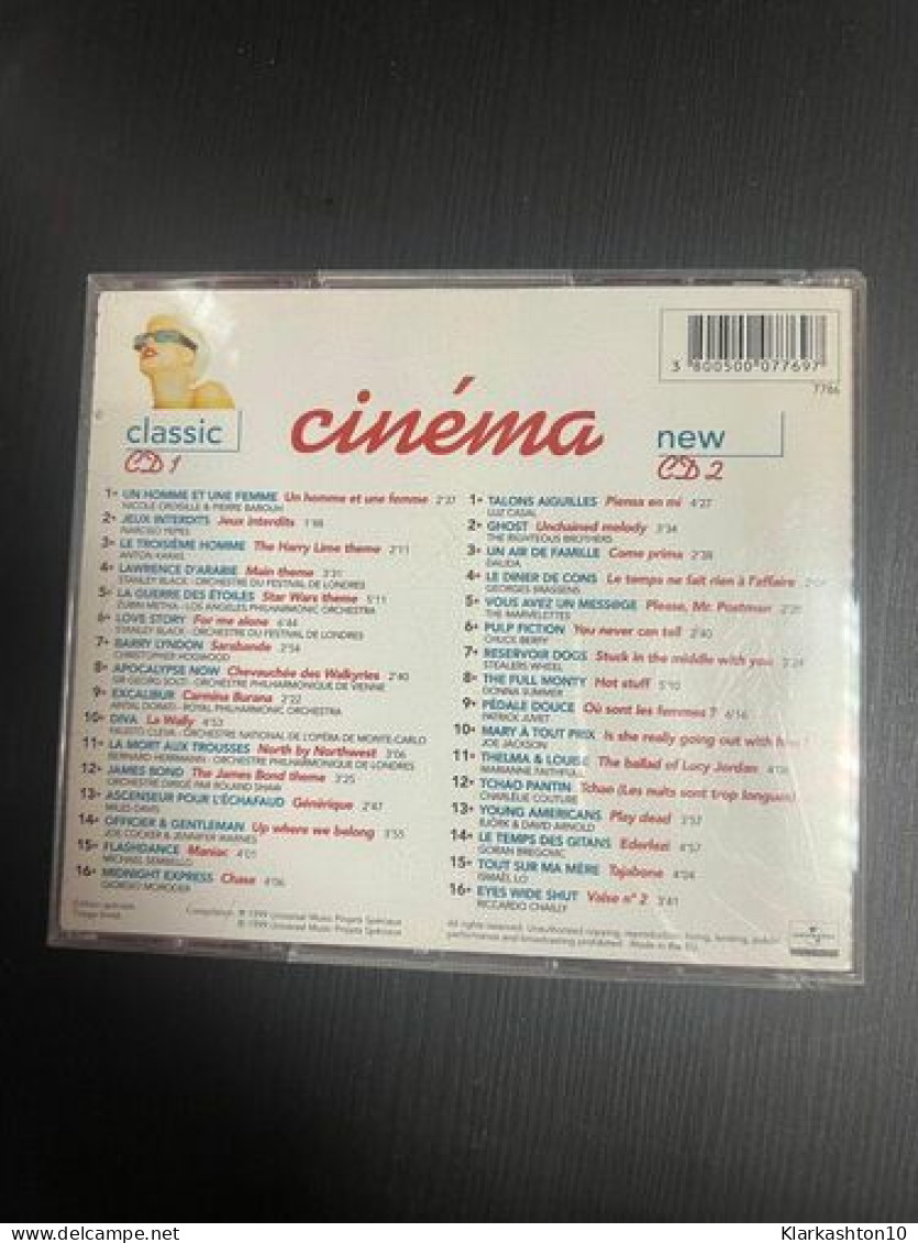 Les Années Cinéma - 2 CD / 32 Musiques De Films - Sonstige & Ohne Zuordnung