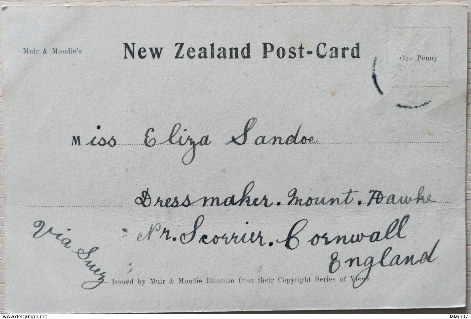 C. P. A. : Nouvelle Zélande : Greetings From MAORILAND : The Great Maori Chief & Warrior TE HEU HEU, In 1903 - New Zealand