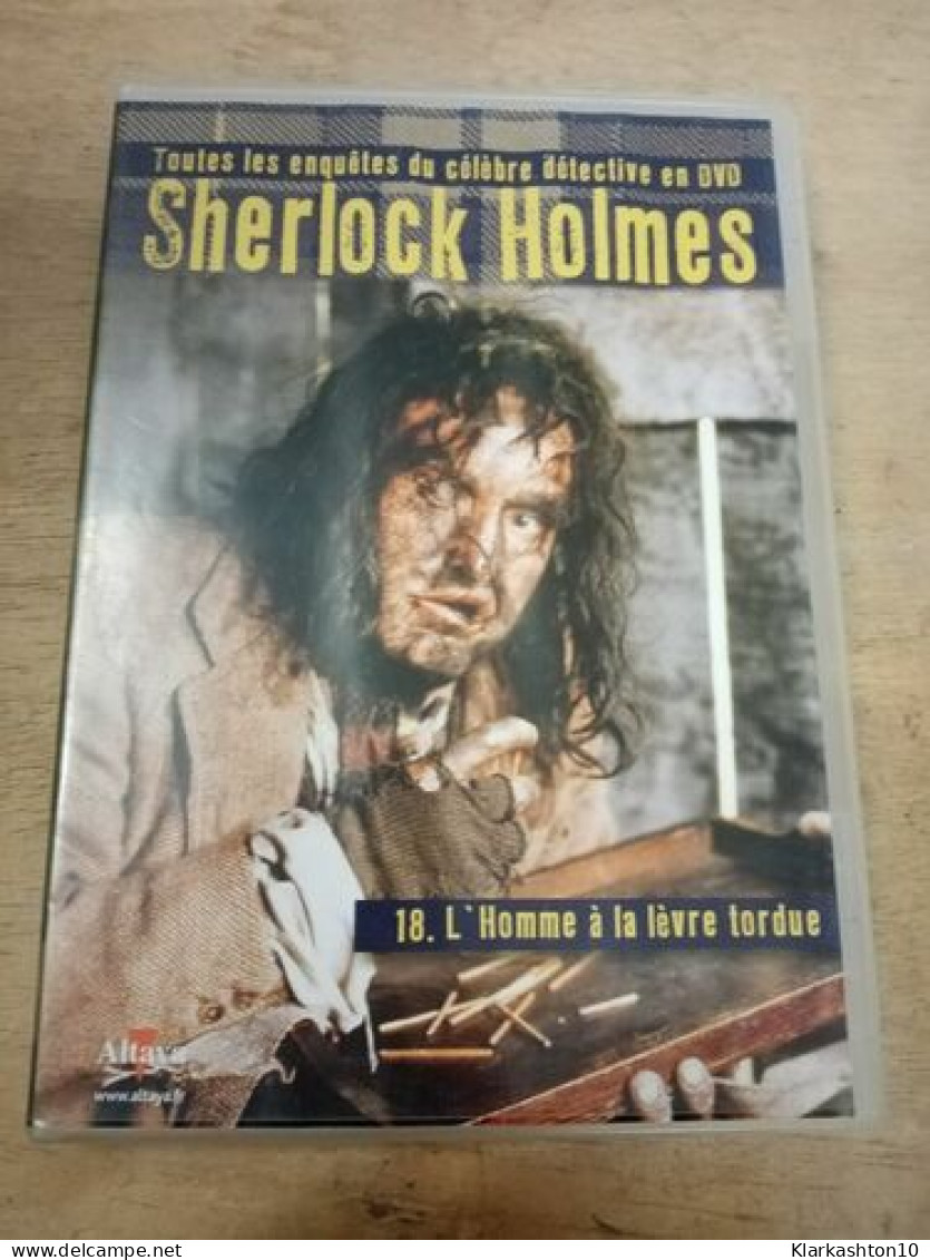 DVD Série Sherlock Holmes - 18. L'homme à La Lèvre Fendue - Autres & Non Classés