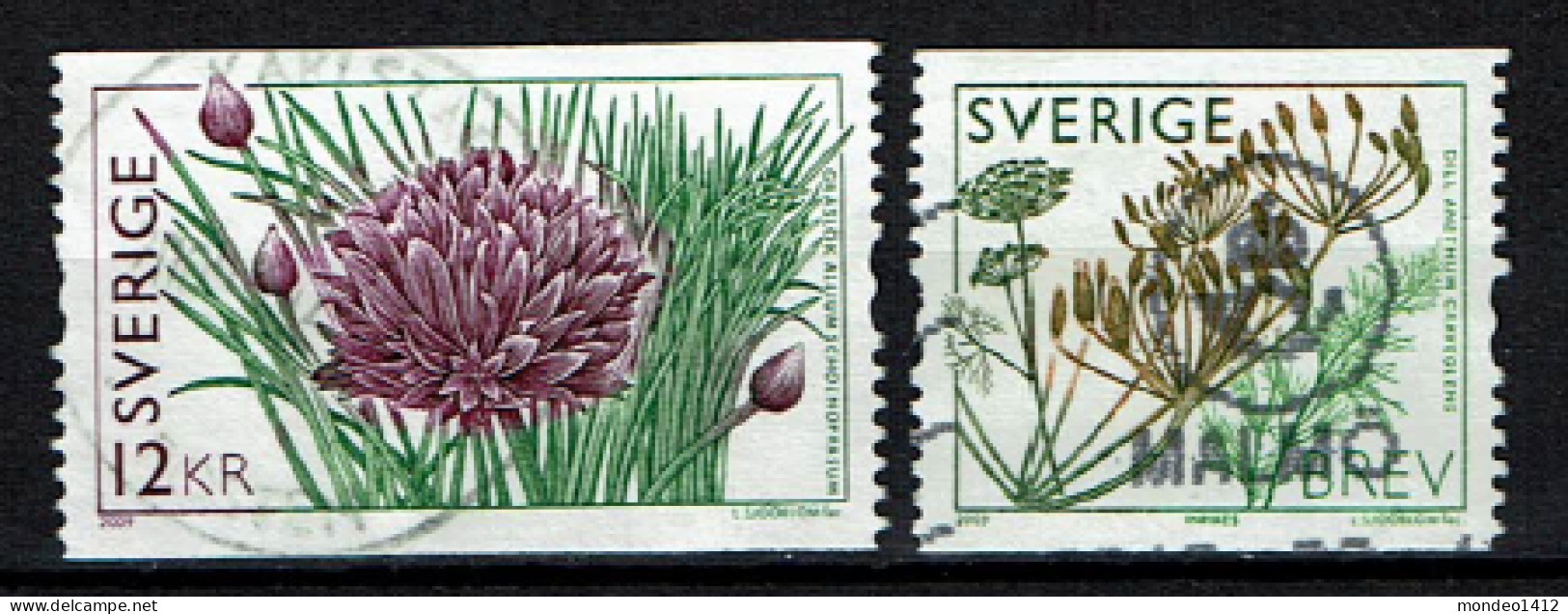 Sweden 2009 - Herbs, Spices,Condiments, Epices - Used - Used Stamps