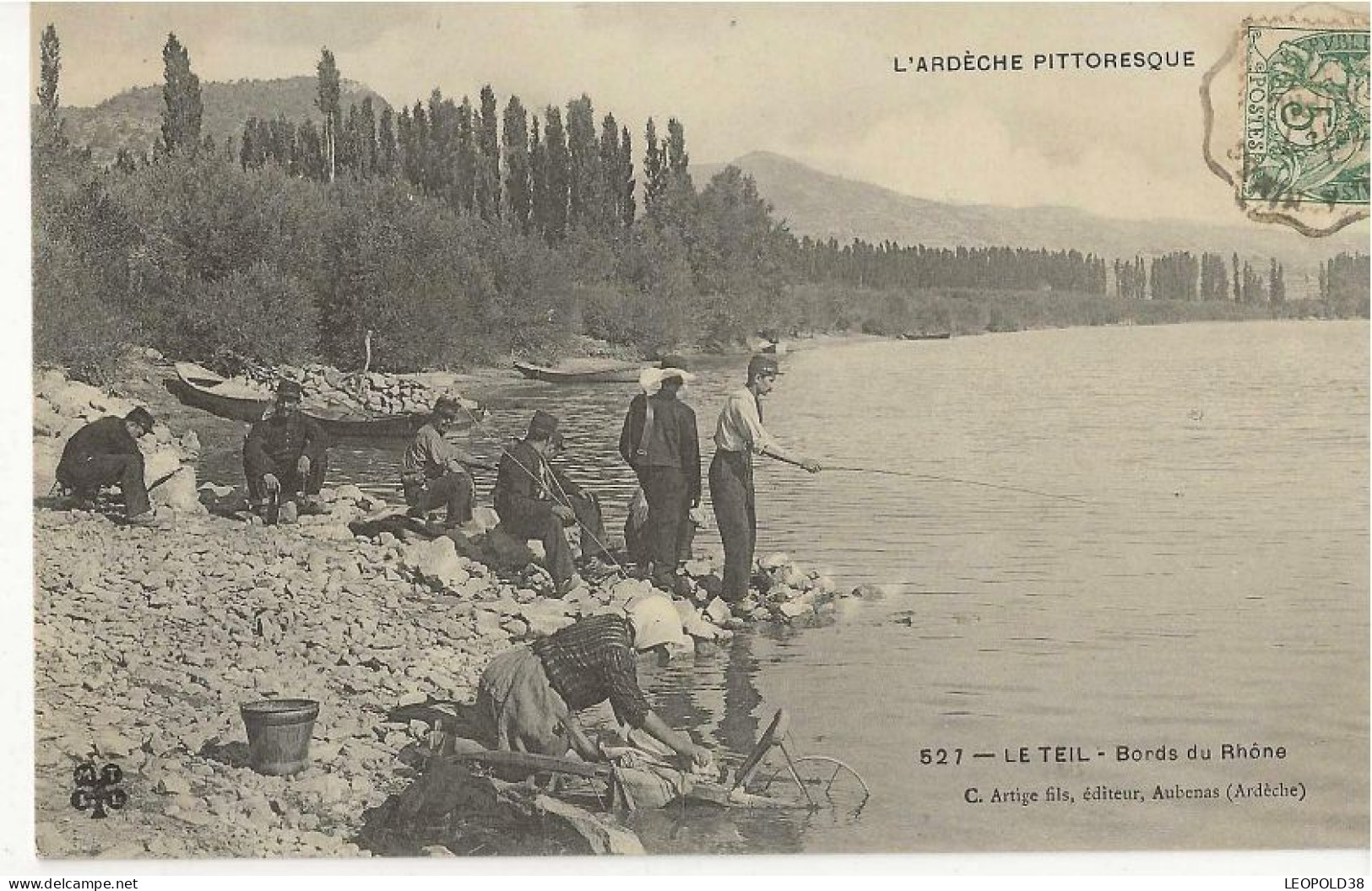 Le Teil  Les Bords Du Rhone - Le Teil