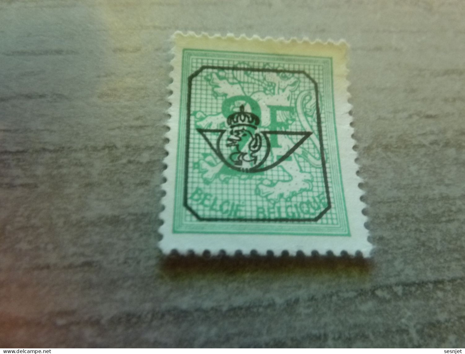 Belgique - Lion - Préoblitéré - 2c. - Vert - Neuf - Année Non Définie - - Typografisch 1951-80 (Cijfer Op Leeuw)