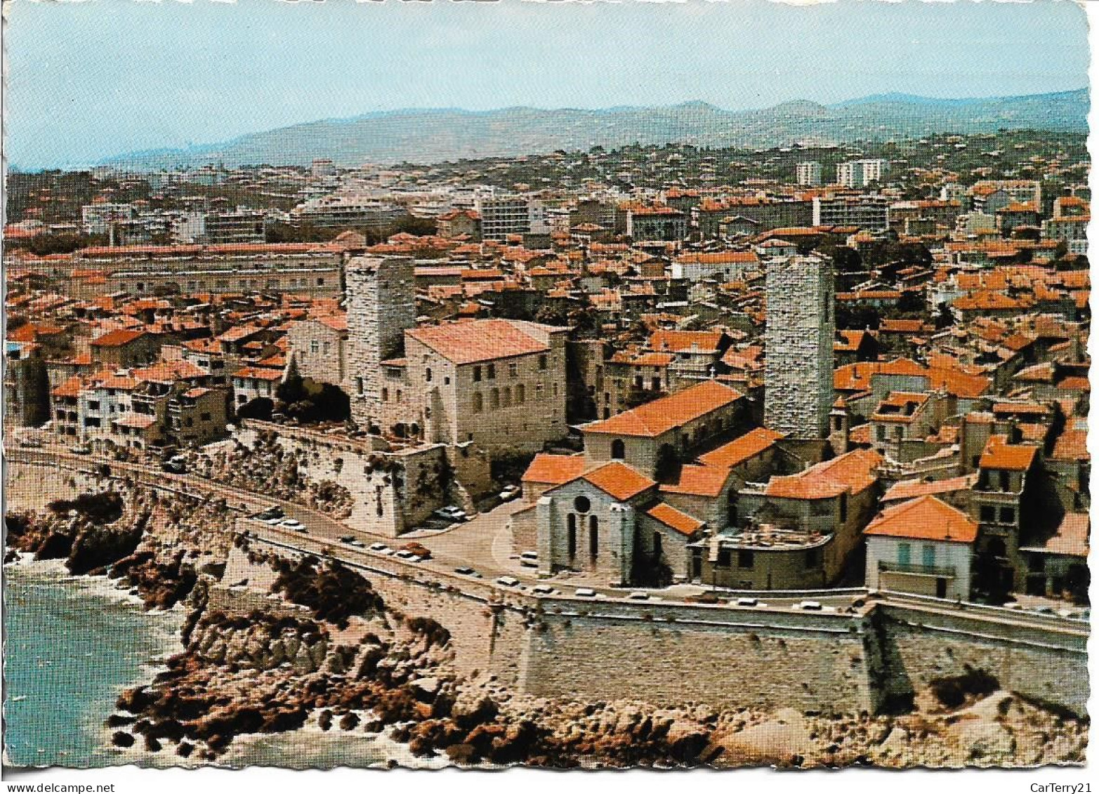 06. ANTIBES. LA VIEILLE VILLE. LES REMPARTS. 1967. - Antibes