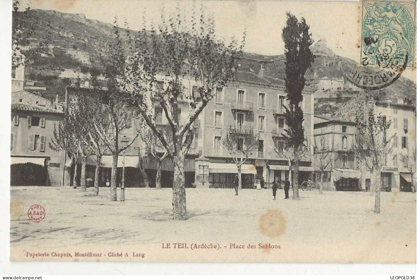 Le Teil  Place Des Sablons - Le Teil