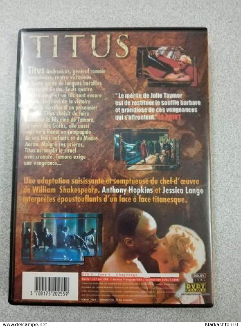 DVD Film - Titus - Sonstige & Ohne Zuordnung