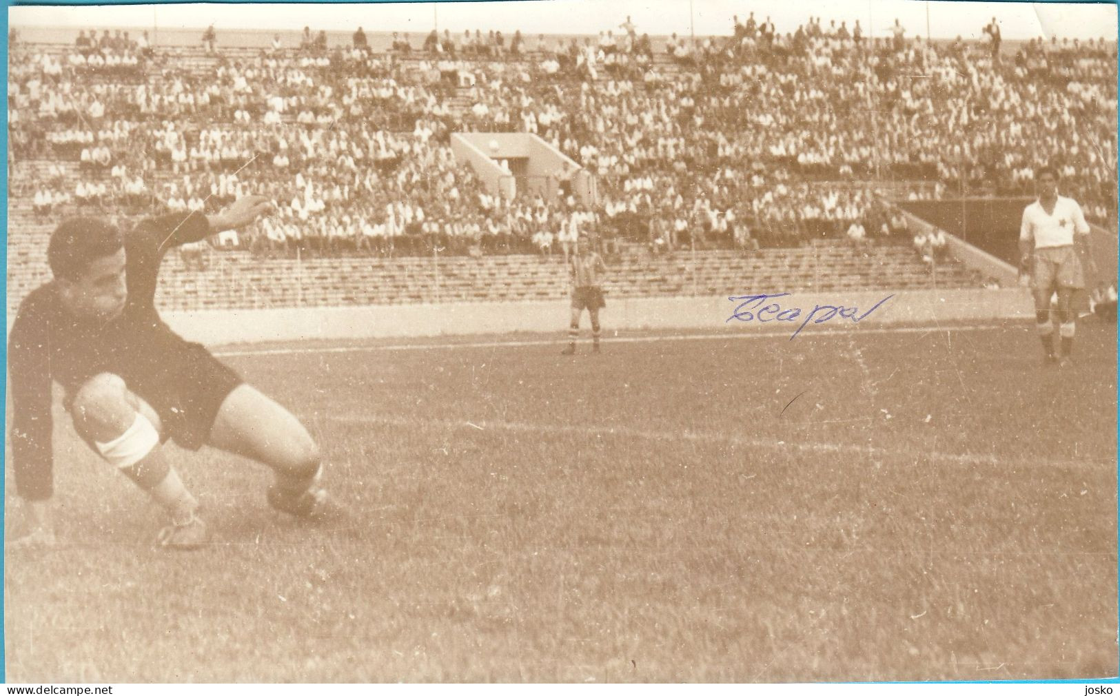 VLADIMIR BEARA (HNK Hajduk Split) - Croatia Ex Yugoslavia Original Vintage Signed Football Photo *** ORIGINAL AUTOGRAPH - Autogramme