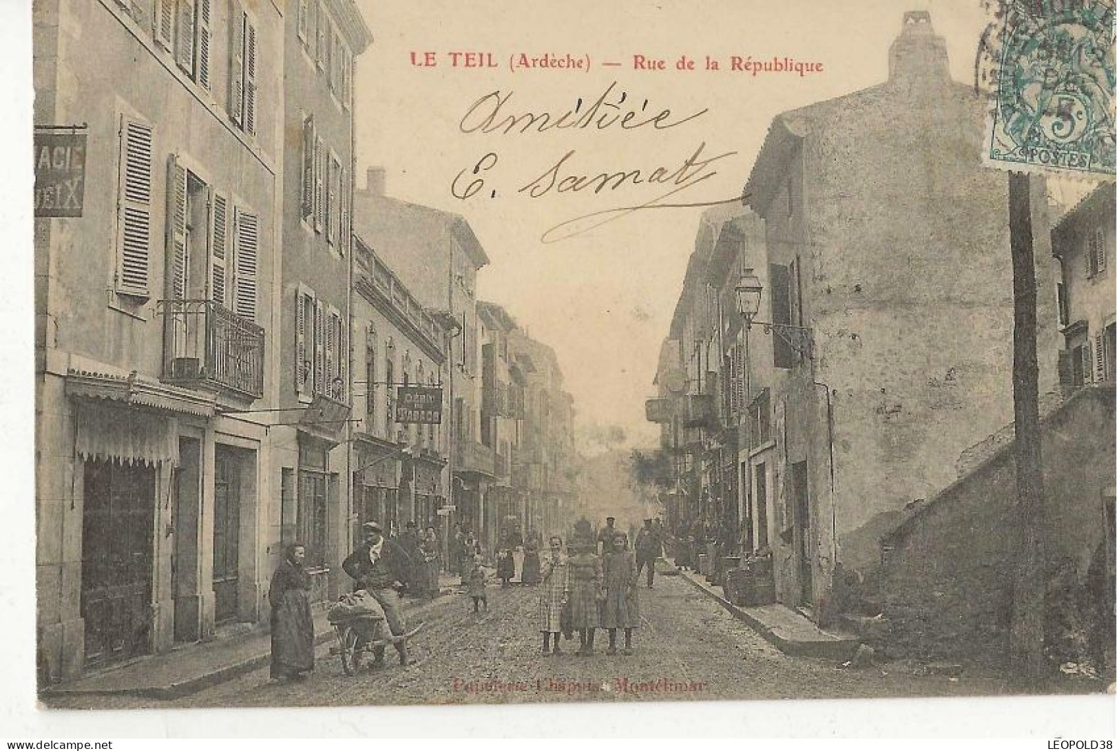 Le Teil  Rue De La République - Le Teil