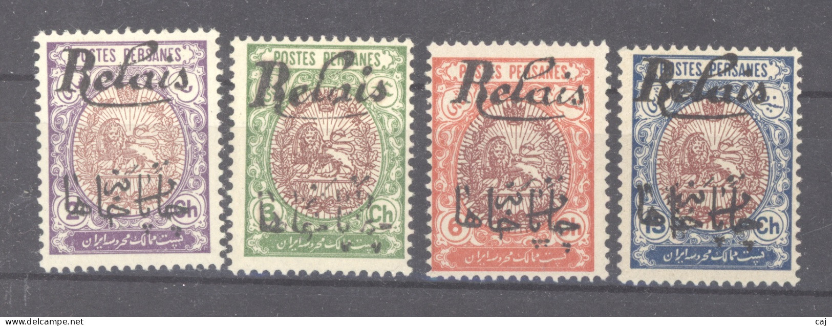 Iran  :  Mi  VI  A-d  Yv 343-46  * - Iran