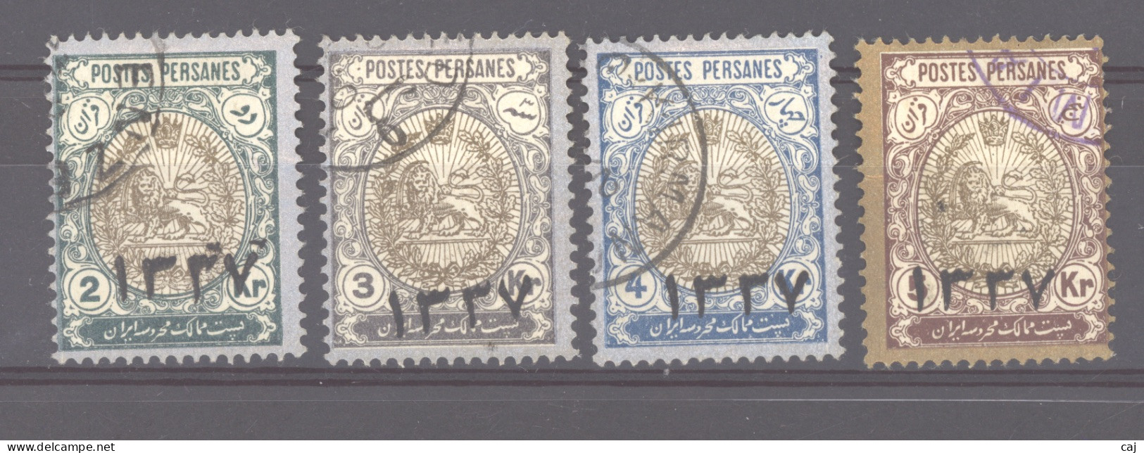 Iran  :  Mi  423-26  Yv 398-98c  (o) - Iran