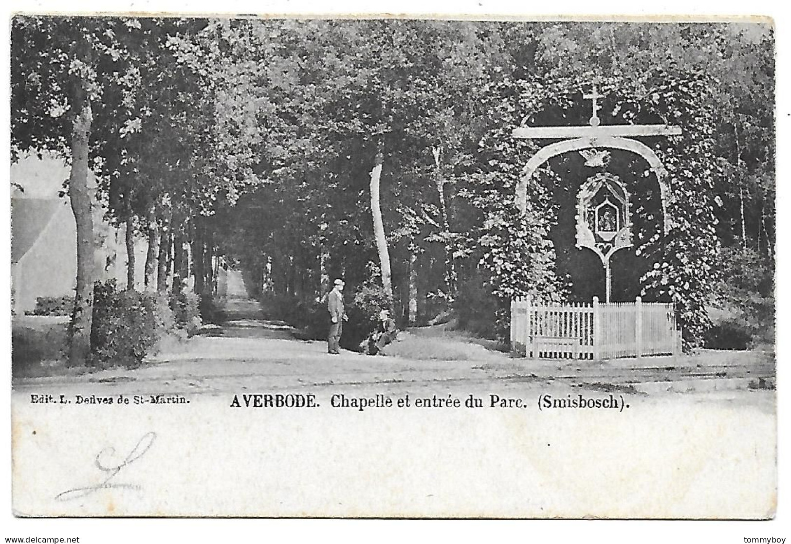 CPA Averbode, Chapelle Et Entrée Du Parc - Scherpenheuvel-Zichem
