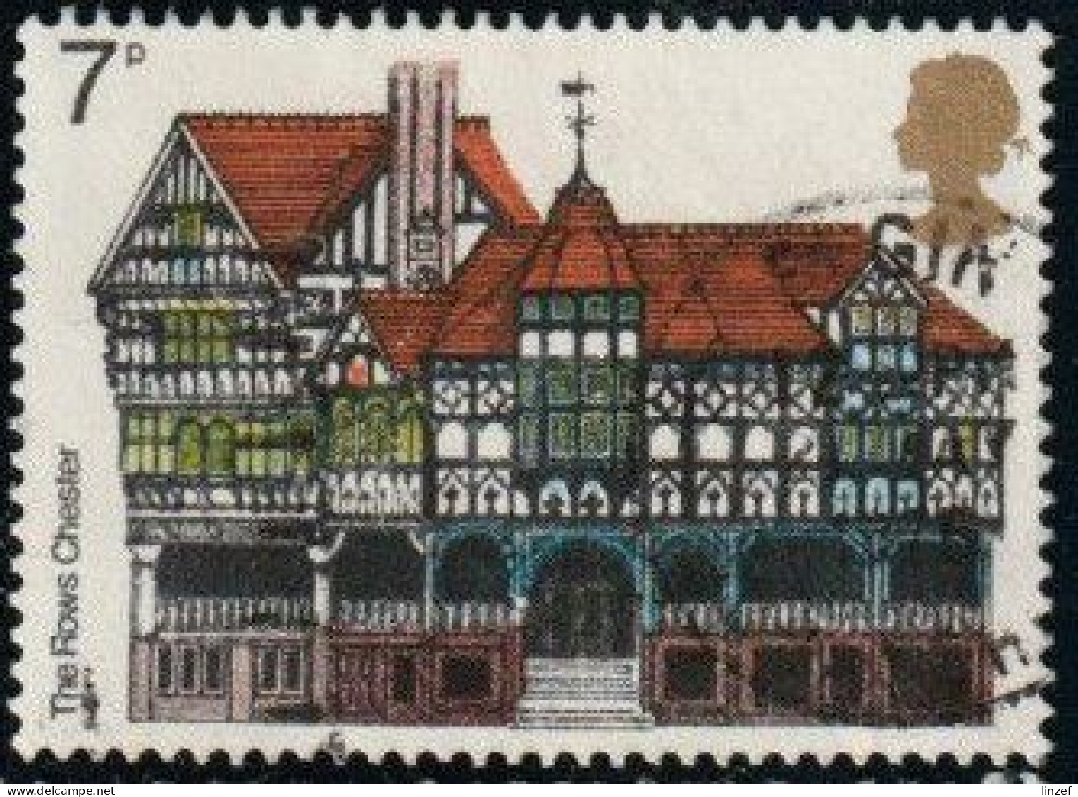 GB 1975 Yv. N°752 - The Rows à Chester - Oblitéré - Used Stamps
