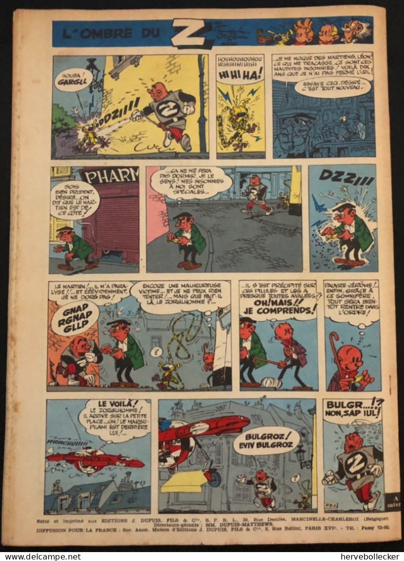 Spirou Hebdomadaire N° 1148 - 1960 - Spirou Magazine