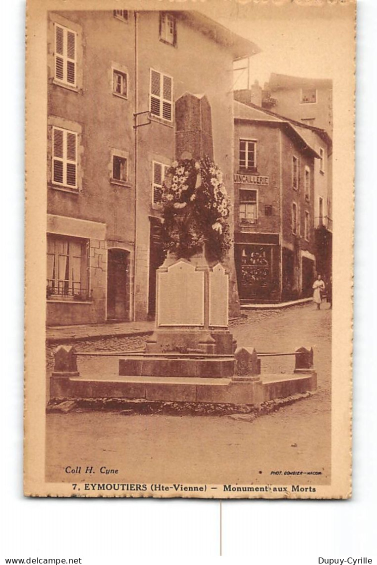 EYMOUTIERS - Monument Aux Morts - Très Bon état - Eymoutiers