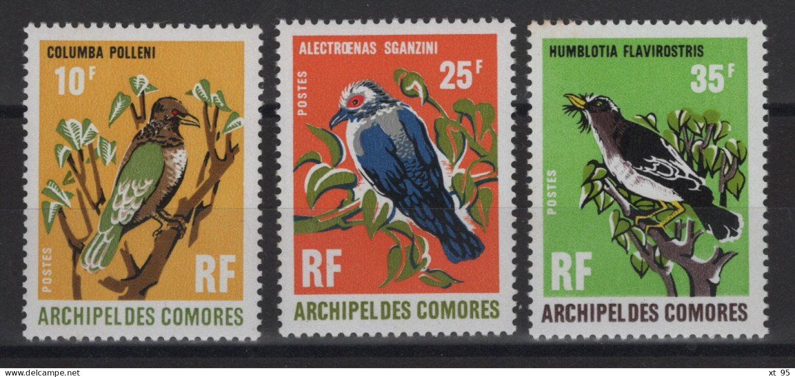 Comores - N°64+66+67 - ** Neuf Sans Charniere - Cote 10.70€ - Komoren (1975-...)