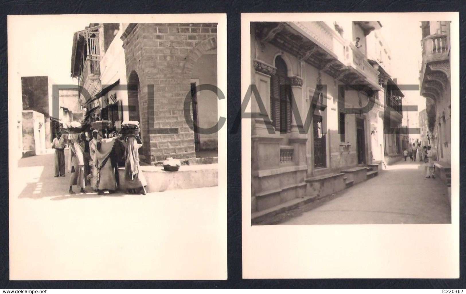 LOT W/25 REAL PHOTOS PORTUGAL INDIA PORTUGUESA DIU PORTUGUESE INDIA - RUAS STREETS MONUMENTOS FORTALEZAS - 1950's - Asia