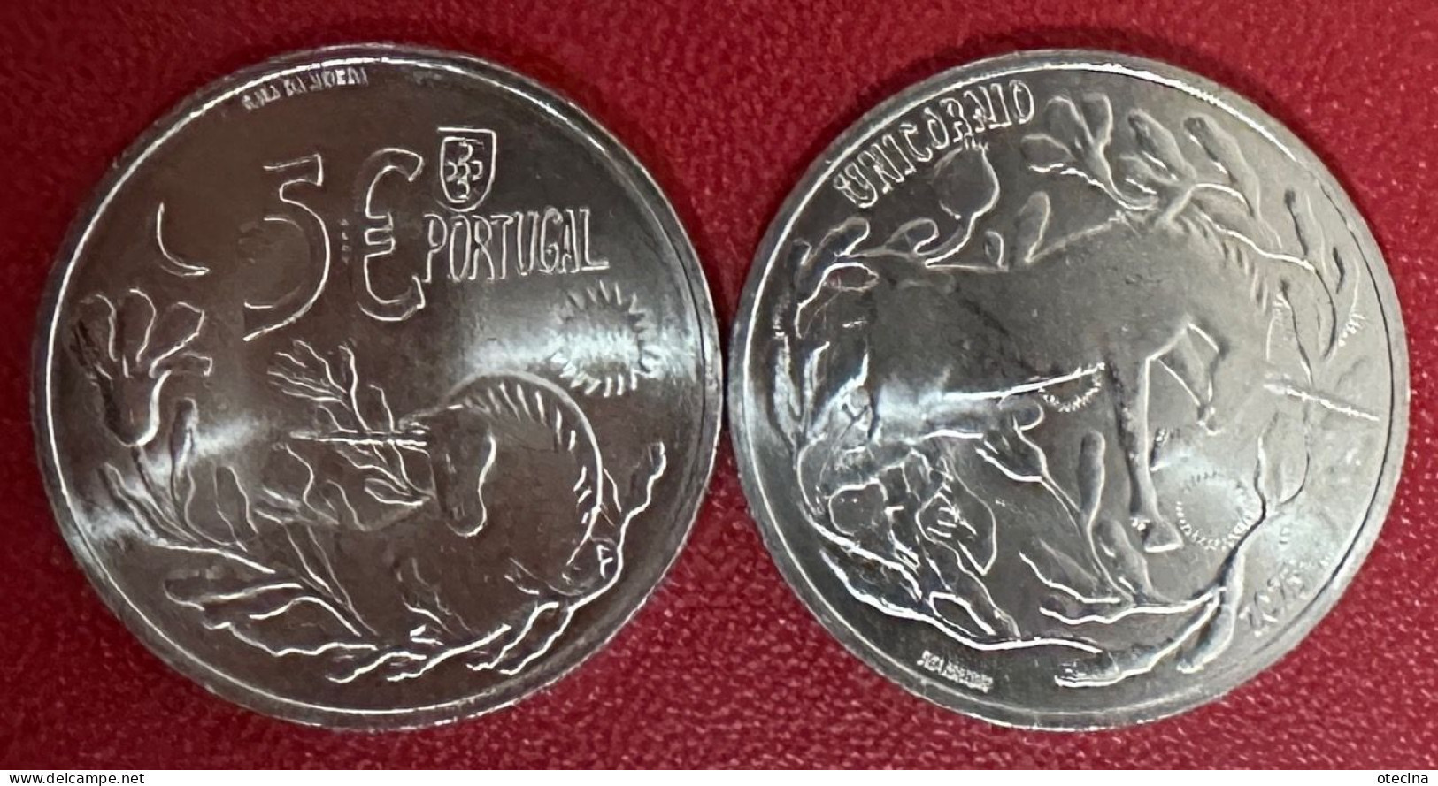 PORTUGAL 5 Euro "Unicórnio / Unicorn / Licorne" 2023 UNC Du Rouleau - Portogallo