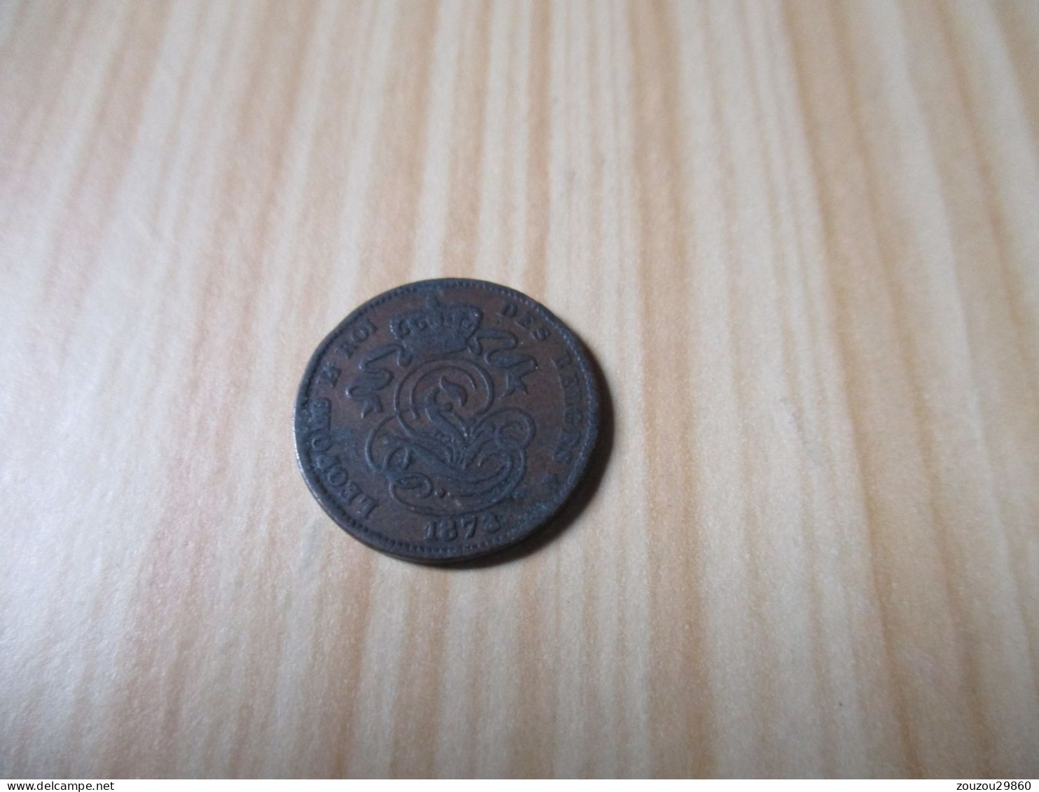 Belgique - 2 Centimes Léopold II 1873.N°31. - 2 Cents