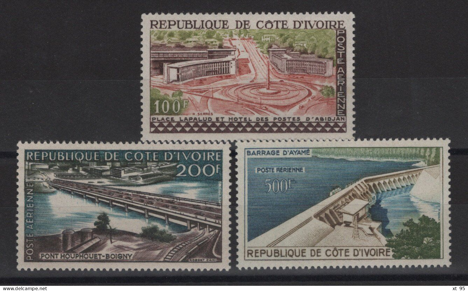 Cote D'Ivoire - PA N°18 à 20 - * Neuf Avec Trace De Charniere - Cote 20€ - Ivory Coast (1960-...)