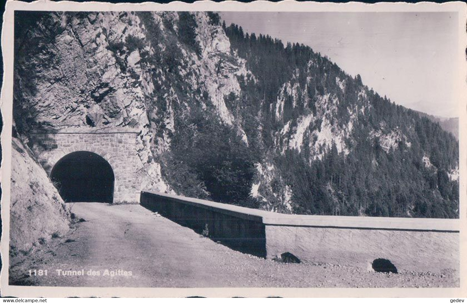 Corbeyrier VD, Tunnel Des Agittes (1181) - Corbeyrier