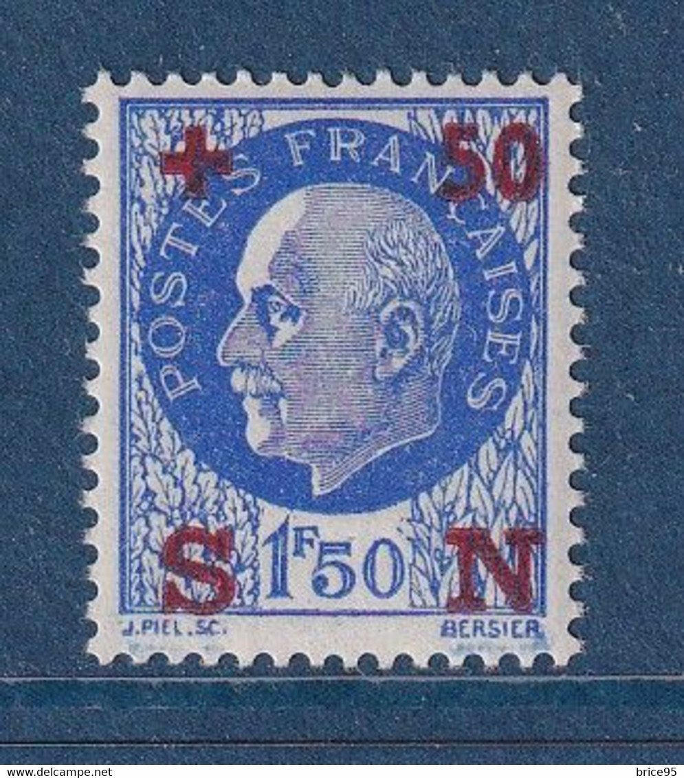 France - YT Nº 552 ** - Neuf Sans Charnière - 1942 - Unused Stamps