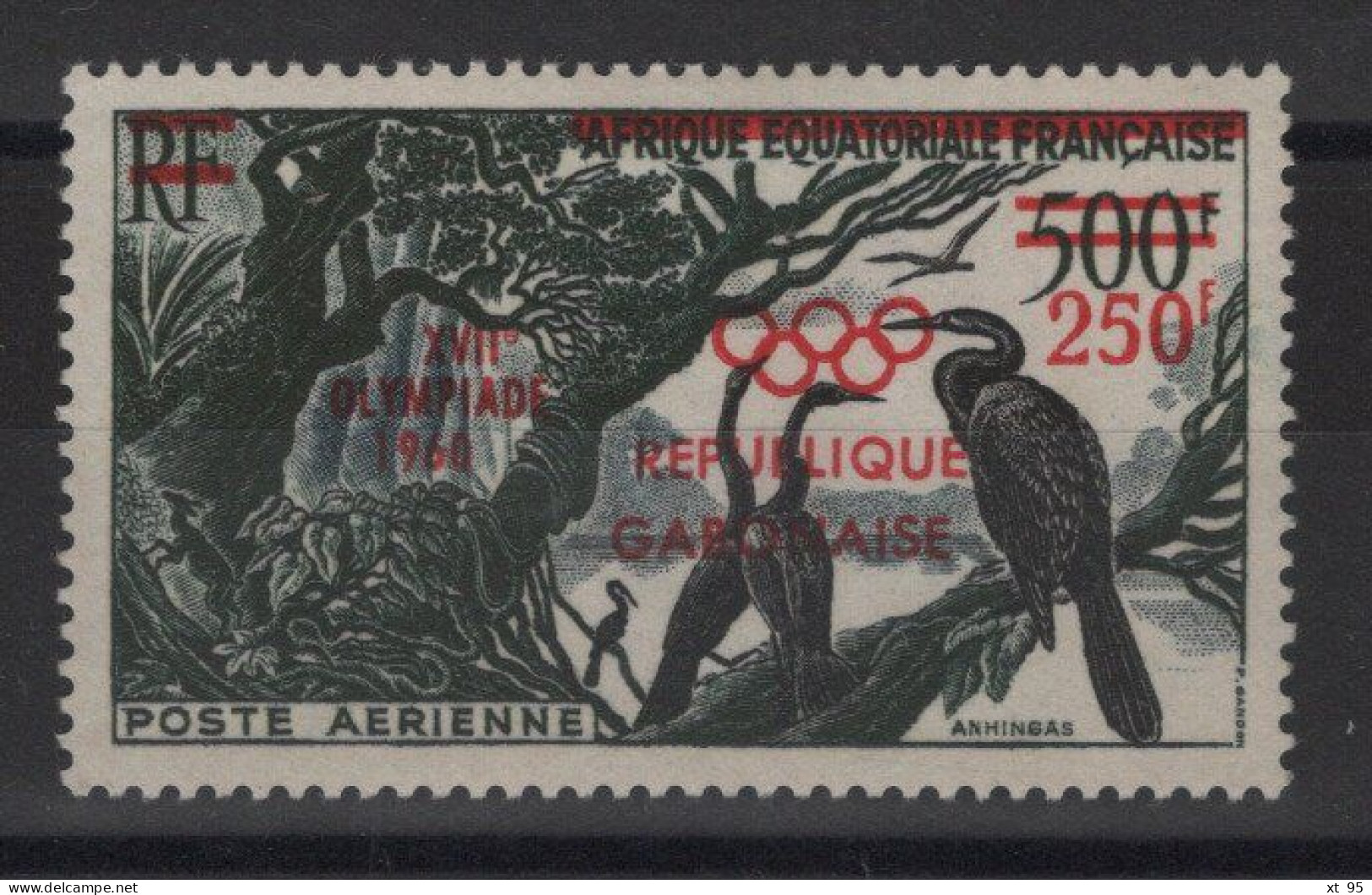 Gabon - PA N°3 - * Neuf Avec Trace De Charniere - Cote 10€ - Gabon