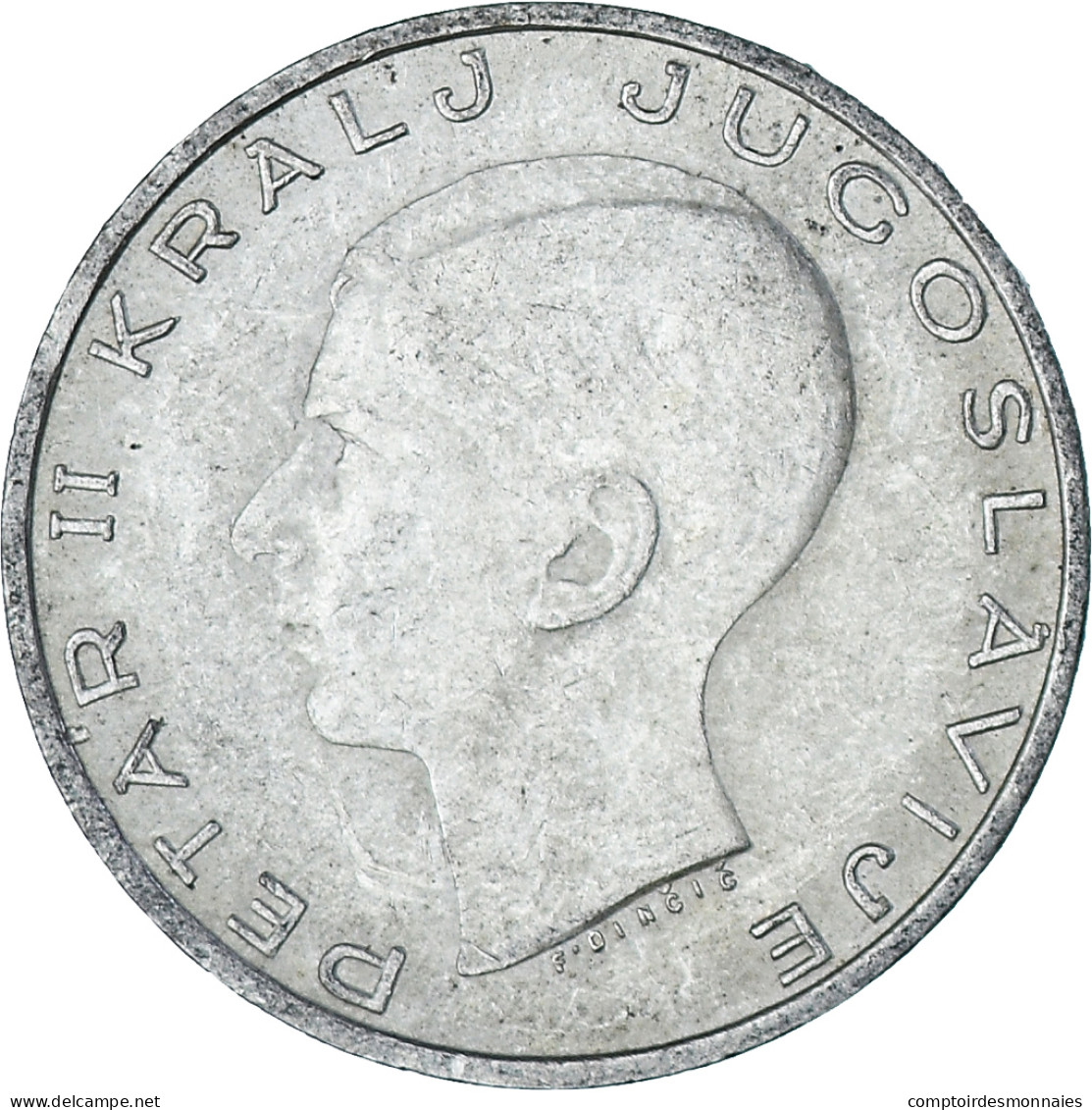 Monnaie, Yougoslavie, Petar II, 20 Dinara, 1938, TTB, Argent, KM:23 - Jugoslavia