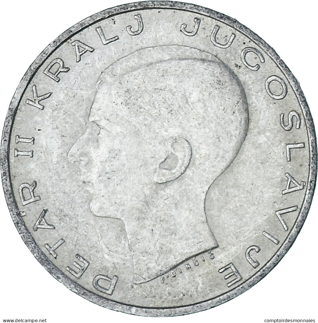 Monnaie, Yougoslavie, Petar II, 20 Dinara, 1938, TTB, Argent, KM:23 - Jugoslawien