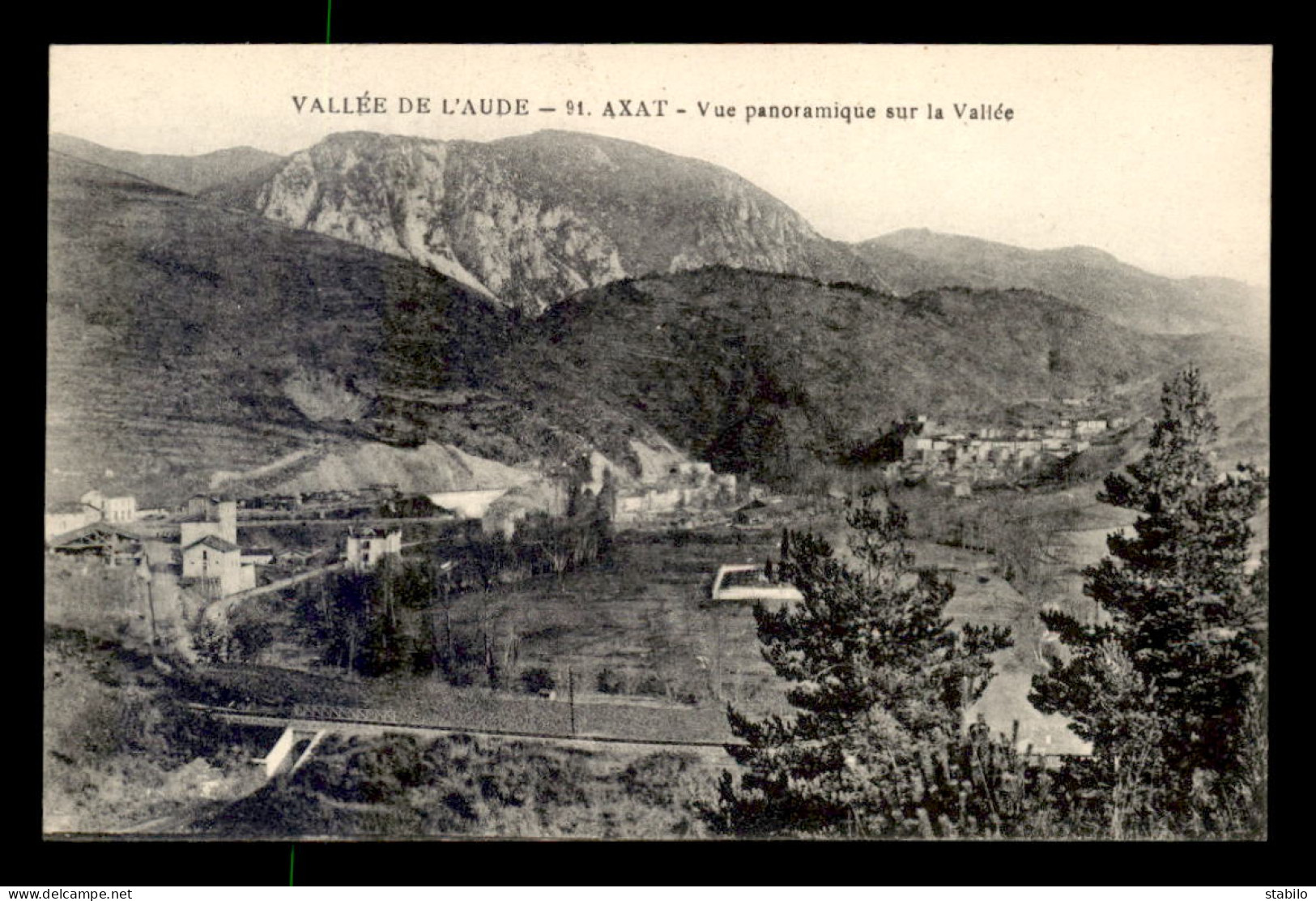 11 - AXAT - VUE PANORAMIQUE - Axat