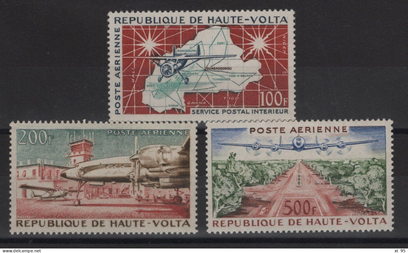 Haute Volta - PA N°1 à 3 - * Neuf Avec Trace De Charniere - Cote 25€ - Haute-Volta (1958-1984)