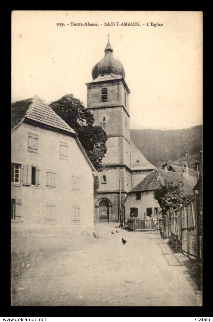 68 - SAINT-AMARIN - L'EGLISE - Saint Amarin